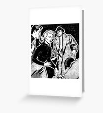 CRIME AND PUNISHMENT Greeting Card