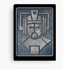Cyberman Logo Canvas Print