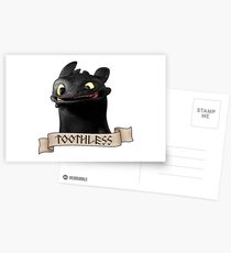 Toothless Smile Postcards