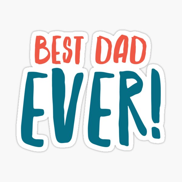 Number 1 Dad Stickers | Redbubble