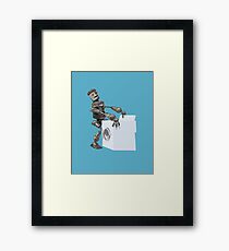 Hump Bot Framed Print