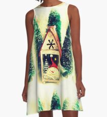 Seasons Greetings A-Line Dress