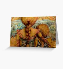sunshine and rainbows Greeting Card