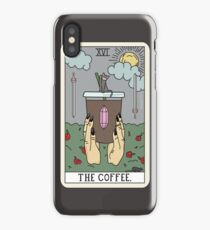 (Black) Coffee Reading iPhone Case