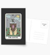 (Black) Coffee Reading Postcards