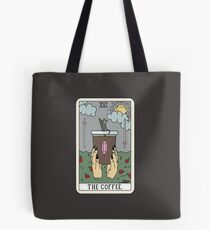 (Black) Coffee Reading Tote Bag