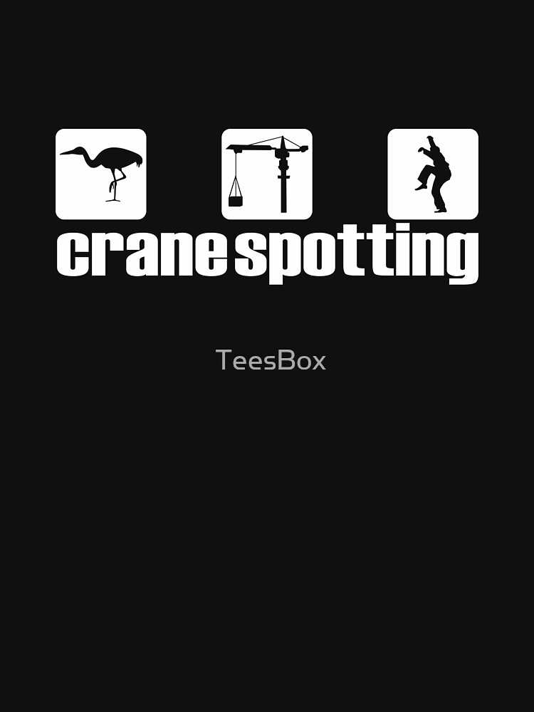 Crane Spotting (Trainspotting Spoof) by TeesBox