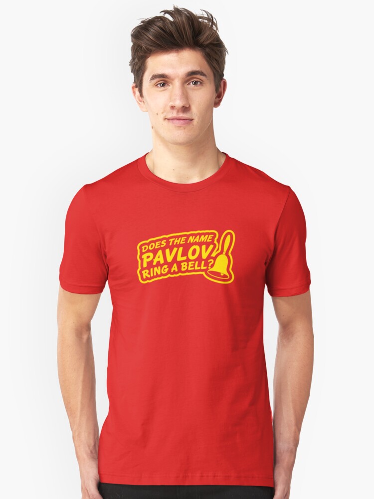 Alternate view of Does the Name Pavlov Ring a Bell? Slim Fit T-Shirt