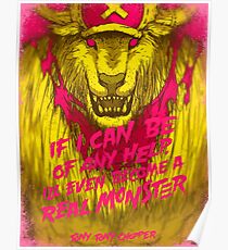 Beast Doctor - quote Poster