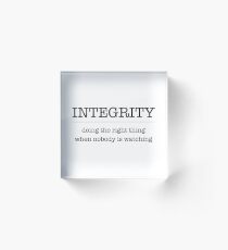 Integrity Acrylic Block
