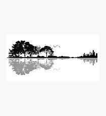 Nature Guitar Photographic Print