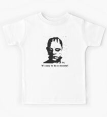 Easy To Be A Monster Kids Tee