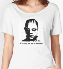 Easy To Be A Monster Women's Relaxed Fit T-Shirt