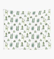Tela decorativa Cactus de acuarela y amp; suculentas