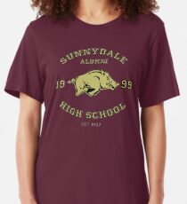 Camiseta ajustada Sunnydale High School Alumni