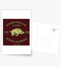 Sunnydale High School Alumni Postcards
