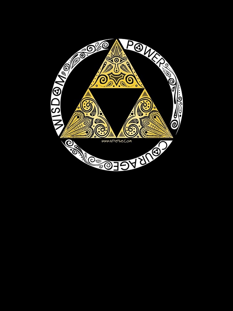 Zelda - Triforce circle by artetbe