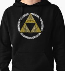 Zelda - Triforce circle Pullover Hoodie