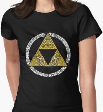 Zelda - Triforce circle Women's Fitted T-Shirt