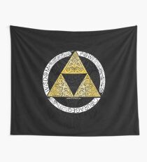 Zelda - Triforce circle Wall Tapestry
