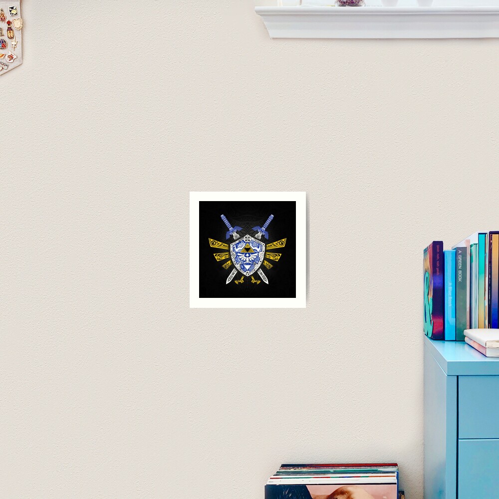 Heroes Legend - Zelda Art Print