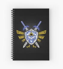 Heroes Legend - Zelda Spiral Notebook