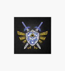 Heroes Legend - Zelda Art Board Print