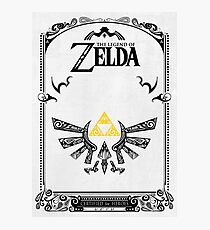 Lámina fotográfica Zelda leyenda Hyrule