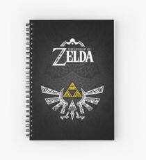 Zelda - Hyrule doodle Spiral Notebook