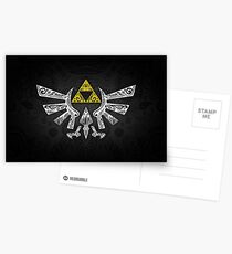 Zelda - Hyrule Gekritzel Postkarten