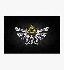 Zelda - Hyrule doodle Photographic Print