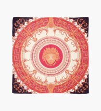 Versace inspiriert Design mit Medusa - Red Tuch
