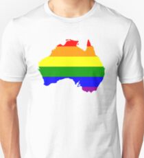 Australia Gay Marriage/Pride Design Unisex T-Shirt