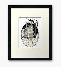 Haunted Mansion. Framed Print