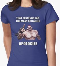 Mr.Torgue Quote Women's Fitted T-Shirt
