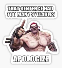 Mr.Torgue Quote Sticker