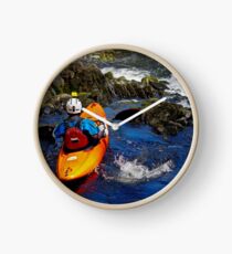 CANOE THE FALLS Clock