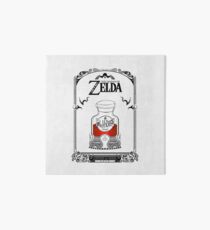 Lámina de exposición Leyenda de zelda - poción roja