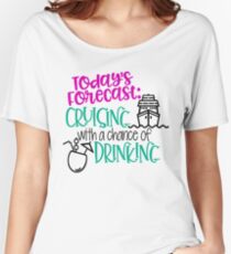 Die heutige Vorhersage Cruising mit einer Chance zu trinken Loose Fit T-Shirt