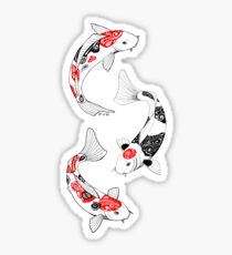 Fish carp koi (3) Sticker