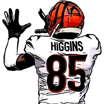 Tee Higgins Poster Cincinnati Bengals NFL Sports Print 