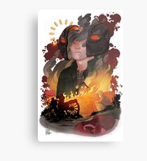The Fire and The Fury Metal Print