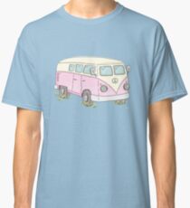 Camiseta clásica Summer Roadteip Pinky McFunVan