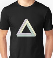 Penrose Triangle, Impossible Triangle 2 Slim Fit T-Shirt