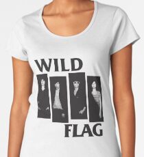 wild flag weiss carrie brownstein Women's Premium T-Shirt
