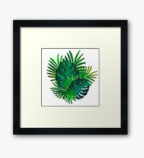 Green paradise Framed Print
