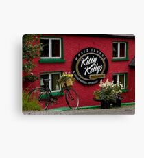 Kitty Kelly's restaurant, Donegal - wide Canvas Print