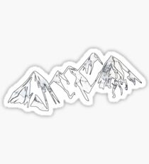 Marble Mountains Sticker