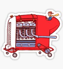 little red torpedo Sticker