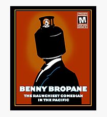 Benny Bropane the Raunchiest Photographic Print